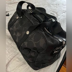 Coach small duffel bag. Pink lined, only used a handful of times